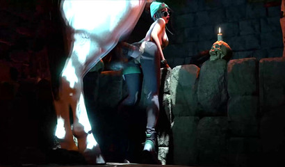 Sexy Killjoy receives a horse's dick up her hole