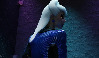 Attractive cartoon character Milky fucks her boyfriend