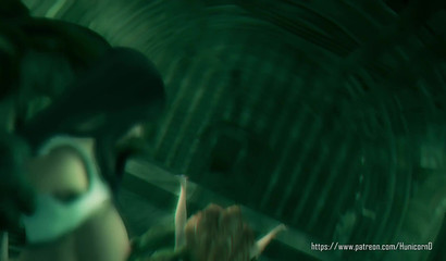 Giant mutant turtle fucks young Tifa Lockhart from Final Fantasy