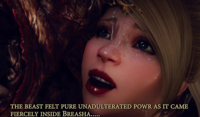 Porn compilation of hard sex monsters with girls from Skyrim