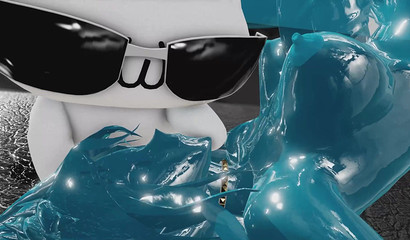 Blonde teen agrees to have sex with futanari friend