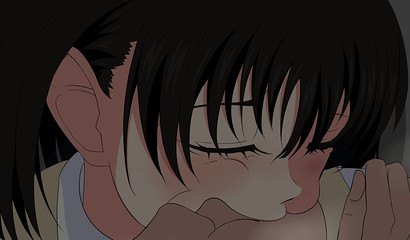 The guy put the girl into hypnosis and fucked her - anime porn