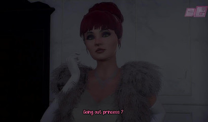 Anime girl suck futanari big cock and swallow cum