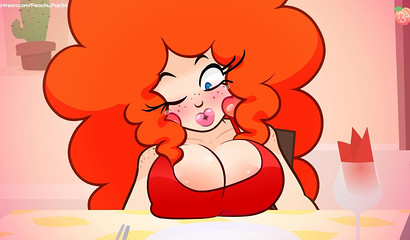 Animation porn where husband fucks big titted pink wife