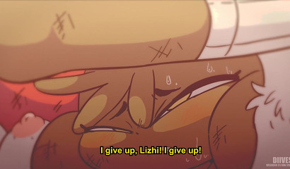 Furries fuck in the ring with moans and orgasm