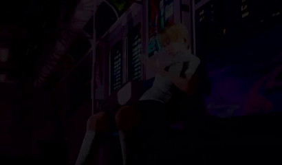 Busty mom with a futanari cock fucks her daughter hard in the bedroom