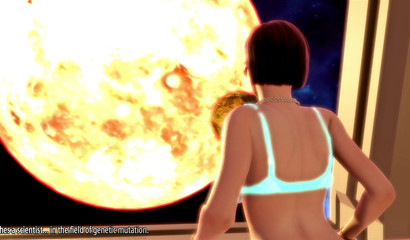 The meeting with the alien ended in sex - 3d porn