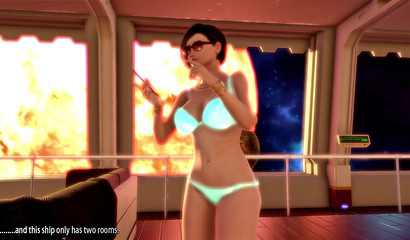 The meeting with the alien ended in sex - 3d porn