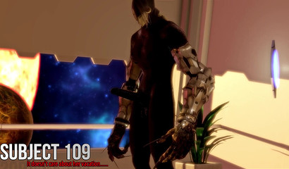 The meeting with the alien ended in sex - 3d porn