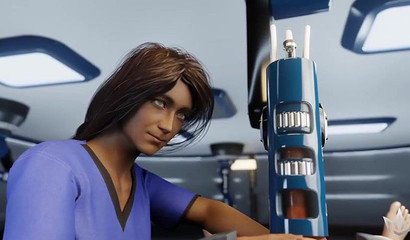 Anime girl knows how to help a guy cum