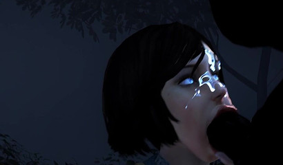 Futanari Deep Mouth Fucking Big Titty Brunette Halloween 2021