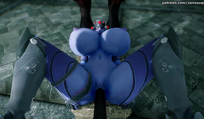 Horse Long Cock Fucks Big Tit Widowmaker (Overwatch)
