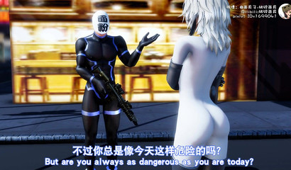 Naked girl fights with little goblins - anime porn