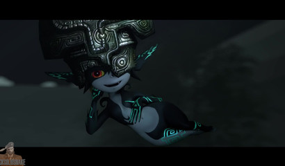 Link fucks little Midna in the wild forest (The Legend of Zelda)