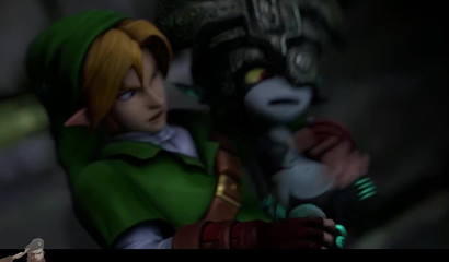 Link fucks little Midna in the wild forest (The Legend of Zelda)