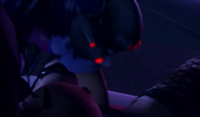 2 Futanari Fuck Each Other Between Battles (Overwatch)
