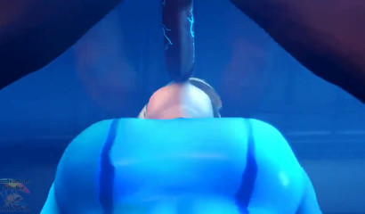 Big black cock deep throat fucked anime blonde