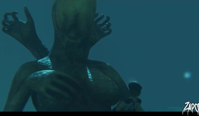 Resident Evil - Huge monster eats young girls
