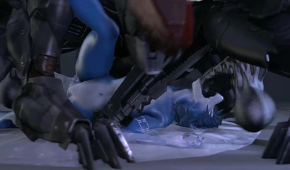 Mechanical Robot Fucks Furry