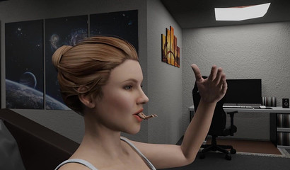 Porn cartoon where the giantess eats little midgets