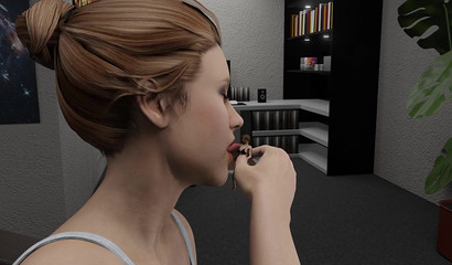 Porn cartoon where the giantess eats little midgets