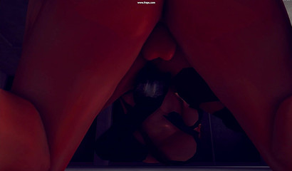 Bald guy fucks anime girl in torn stockings (Metal Gear Solid)