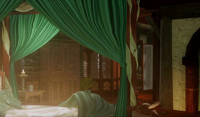 Monstrous monster fucks a beautiful girl with red lipstick on her lips