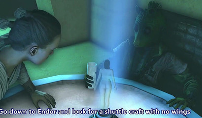 Animated porn compilation of sex from the game Star Wars