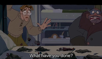 Cartoon porn - Atlantis: The Lost World