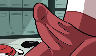 Group yaoi porn - boys fuck young gay in locker room