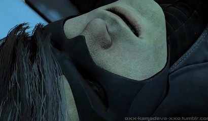 Wonder Woman mouth fucking another Batman character