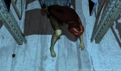 Wonder Woman mouth fucking another Batman character