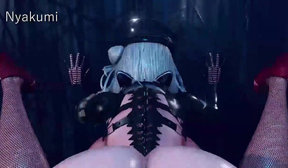 Futanari Big Cock Fucks Her Favorite Masked Captain