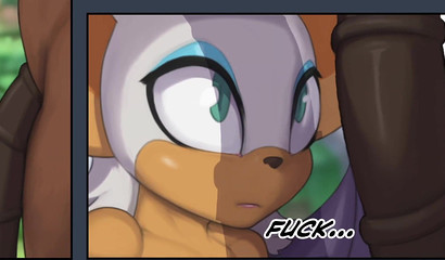 A horse with a huge dick fucks a furry with a big ass