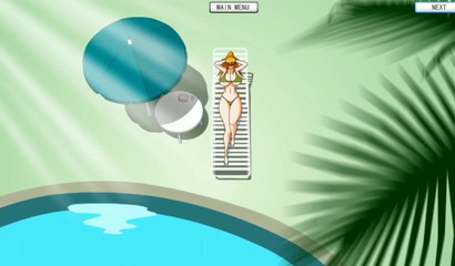 Sexy adventures of anime blonde with huge tits