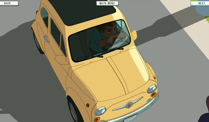 Sexy adventures of anime blonde with huge tits