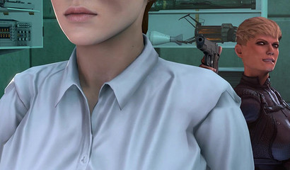 Doctor futanari with a big dick fucks a soldier girl