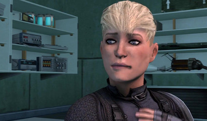 Doctor futanari with a big dick fucks a soldier girl