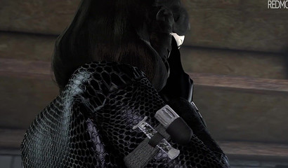 Elizabeth plays with another character's cock from Bioshock