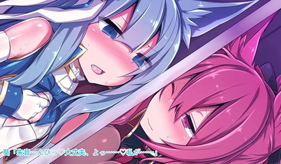 Tentacles fuck wet holes of anime girls with big asses