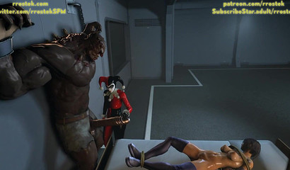 Monster Bandit Fucks Tied Young Girl Hard (Batman)