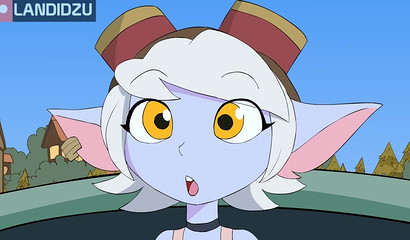 Porn cartoon with heroes of League of Legends