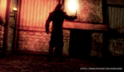 Horrible monster fucks Triss Merigold with big milkings (The Witcher)