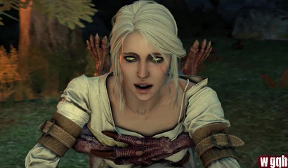 Monsters fuck blonde Cyril while Geralt sleeps (The Witcher)