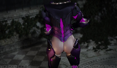 Overwatch Pharah Mouth Fucks Himself