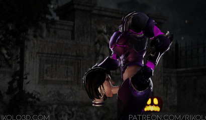 Overwatch Pharah Mouth Fucks Himself