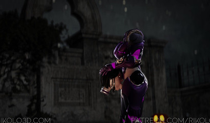 Overwatch Pharah Mouth Fucks Himself