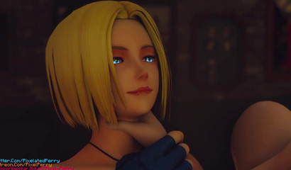 Futanari girlfriends strip naked and get fucked by big cocks