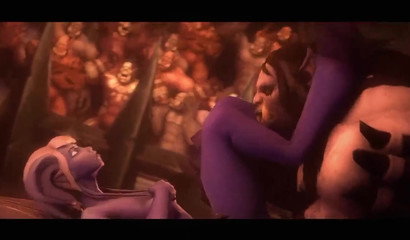 Huge Orcs Big Cocks Fuck World of Warcraft Yrel