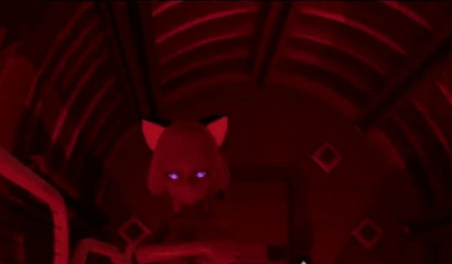 Anime cartoon in which a monster fucks a girl (Metroid)